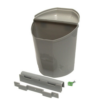 Odpadkový koš s víkem CAMP4, 6 l