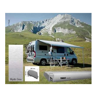 Střešní markýzový set Thule Omnistor 6300 4,00 m pro Fiat Ducato H2 (stříbrná, mystic grey)
