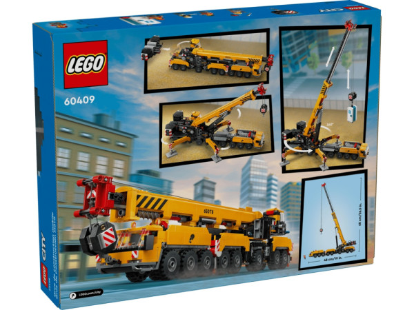 Lego stavebnice Žlutý stavební jeřáb