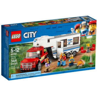 Lego stavebnice Pick up a karavan