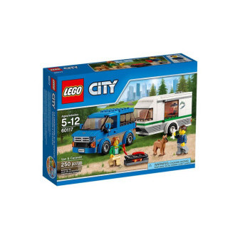 Lego stavebnice Dodávka a karavan
