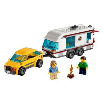 Lego stavebnice Auto a karavan