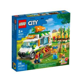 Lego stavebnice Dodávka na farmářském trhu