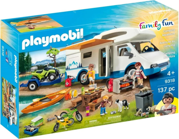 Lego stavebnice Výlet kamper s velkým karavanem