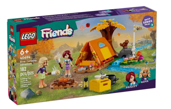 Lego stavebnice Dobrodružné kempování u řeky
