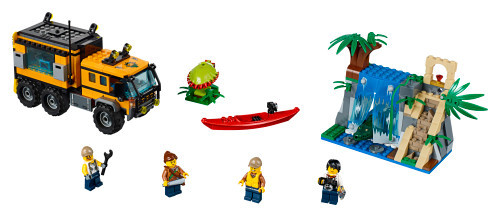 Lego stavebnice Mobilní laboratoř do džungle