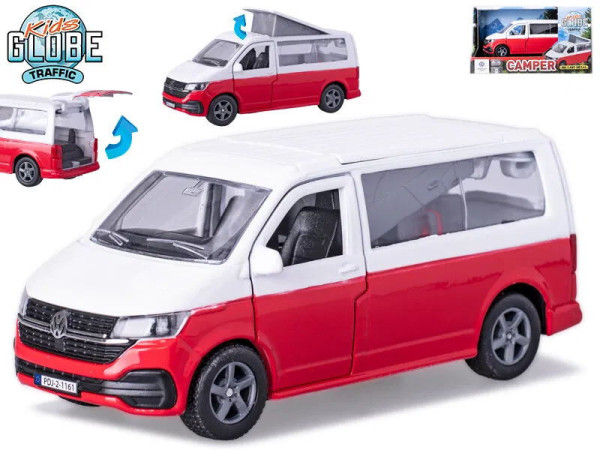 Hračka Dodávka Volkswagen, kovová, 13,5cm