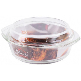 Zapékací mísa MagicHome oválná, borosilikátové sklo, 1,5l