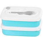 Obědník MagicHome, hranatý, 1l, 20,8x13,5x12,4 cm, 2 dílný
