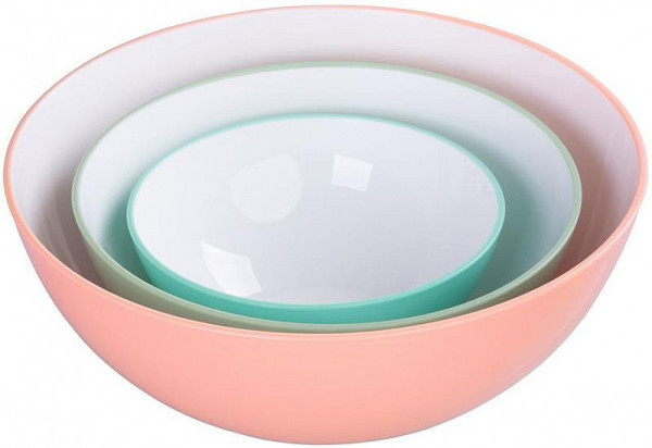 Miska MagicHome, salátová, 0,6/1,5/3l, sada 3 ks