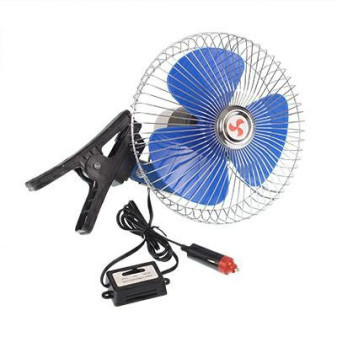 Ventilátor otočný, kovový 24V s přepínačem rychlosti