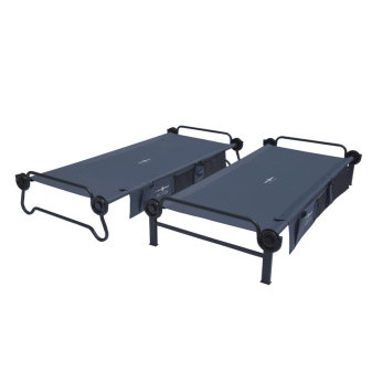 Postel kempingová DISC-O-BED L, antracitová