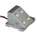 LED osvětlení do skříně, stříbrné