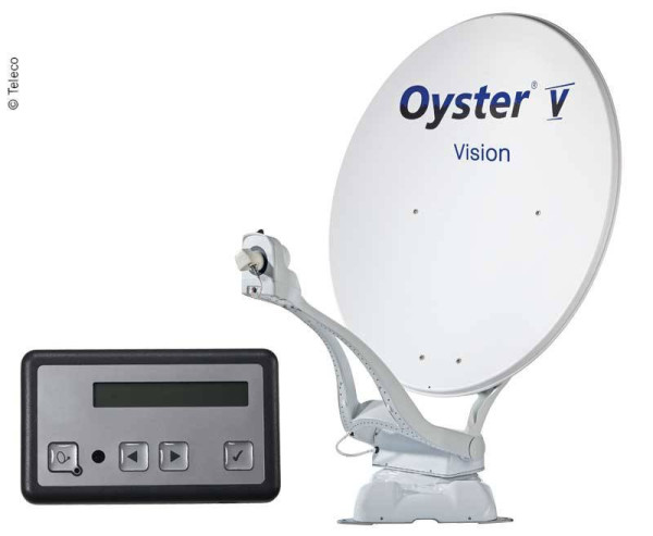 Anténa satelitní Oyster V Vision 85 Twin (automatická, bez přijímače)
