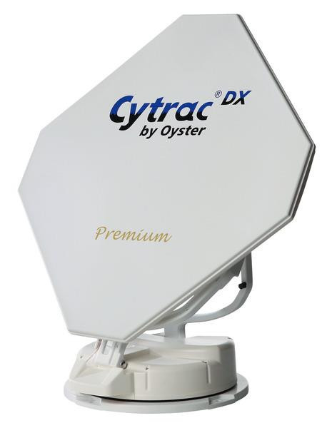 Satelitní plochá anténa Oyster Cytrac DX Premium Base Twin (automatická, se systémem Twin LNB)