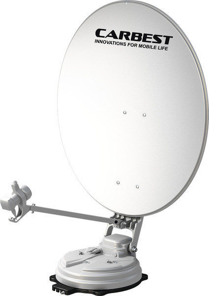 Utomatická satelitní anténa Carbest Multi-Sat X85 Single (85 cm, 12V, 10 satelitů)