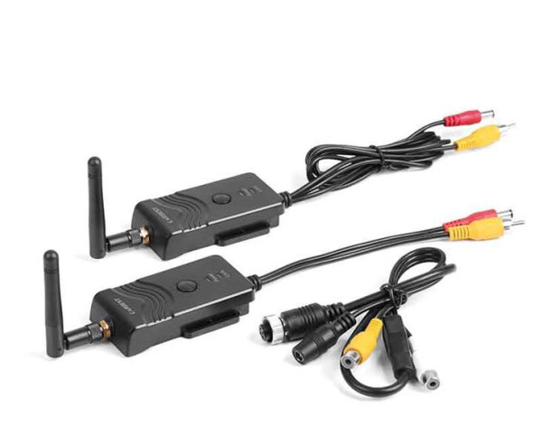 Bezdrátový přenos pro couvací kamery 12V/24V, digitální 2,4 GHz set vysílač a přijímač Carbest