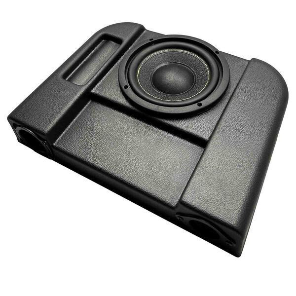 Bassreflexový pasivní subwoofer Jehnert CampTec Style MiKo pod středovou konzolu pro Fiat Ducato