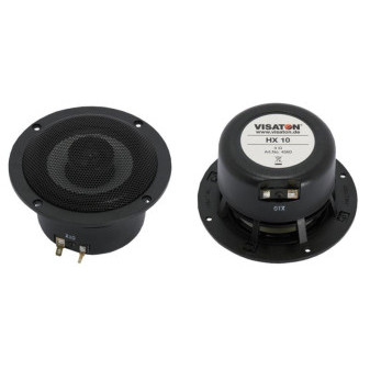 Reproduktor koaxiální 2pásmový High-End 4" / 10 cm (hliníková membrána, neodymový magnet, 4 $X, černý)