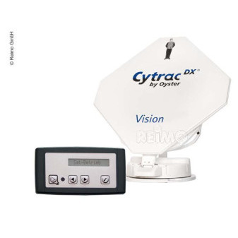 Satelitní plochá anténa Oyster Cytrac DX Vision Twin (plně automatická, pro 2 TV)