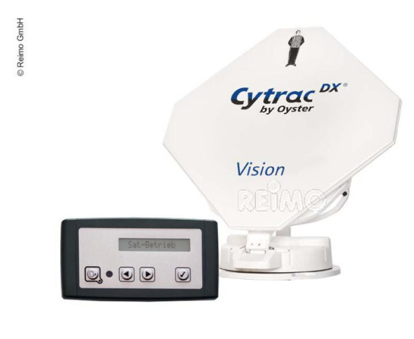 Satelitní plochá anténa Oyster Cytrac DX Vision Twin (plně automatická, pro 2 TV)