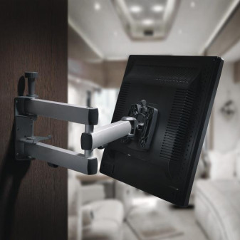 Držák na TV Carbest / Novus SKY 10N dvouramenný (výsuv 480 mm, nosnost 10–12 kg)
