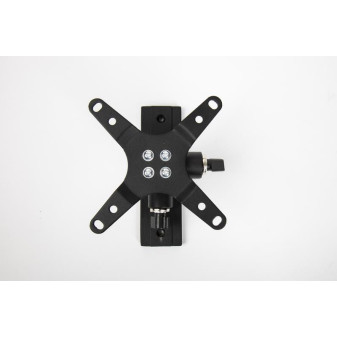 Držák na stěnu TV S, matná černá, 114x114x98mm, do 15kg