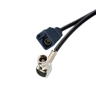 Střešní anténa Kombiflex s bílou hliníkovou montážní deskou, 12V