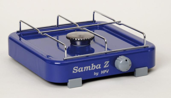 Sporák plynový Samba s pojistkou zapalování 1fl. 30mbar, modrý