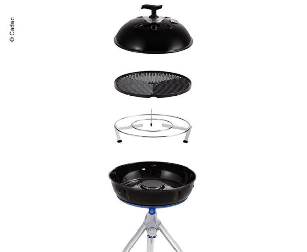 Gril plynový Grillogas Chef 40 BBQ/Dome, 50mbar