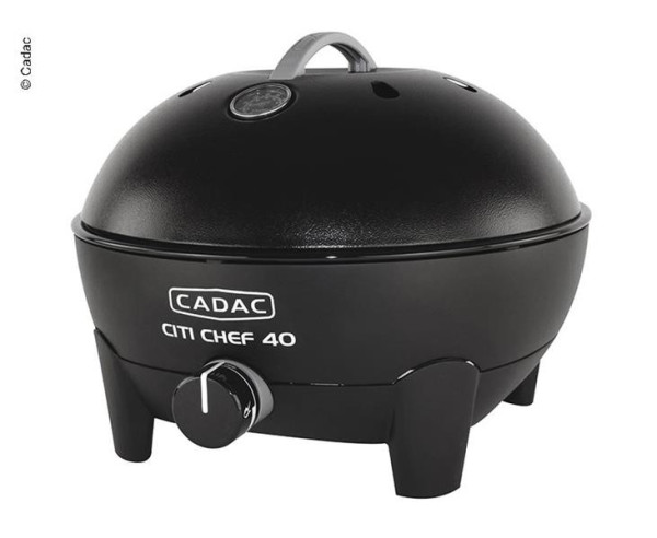 Gril plynový stolní CITI CHEF 40, černý 30mbar
