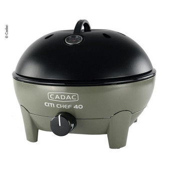 Gril stolní plynový Cadac Citi Chef 40 (Olive Green, 50 mbar)
