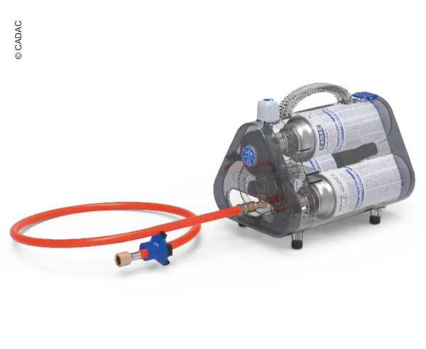 Regulátor plynový CADAC Trio Power Pak 50 mbar pro 3 kartuše s hadicí 85 cm