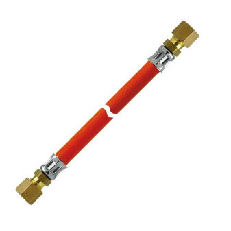 Hadice na plyn 40cm, RVS8x400mm na obou stranách