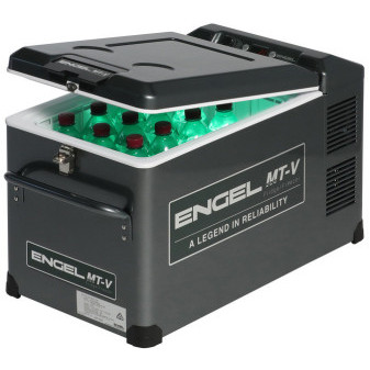 Box chladicí přenosný kompresorový Engel MT35F-V 32 l (12V/24V/230V, antracitový)