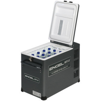 Chladicí box kompresorový Engel MT45F-V 40 l (12/24/230 V, antracit, ocelový plech)
