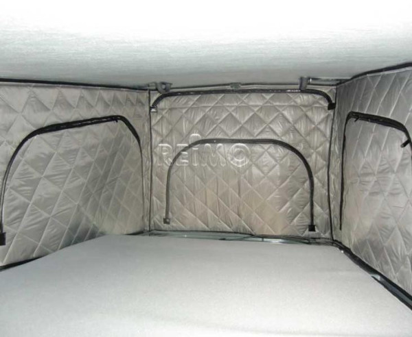 Vnitřní zateplení pro zvedací střechu Reimo Easyfit, VW T5 (dlouhý rozvor, otevírání vpředu)