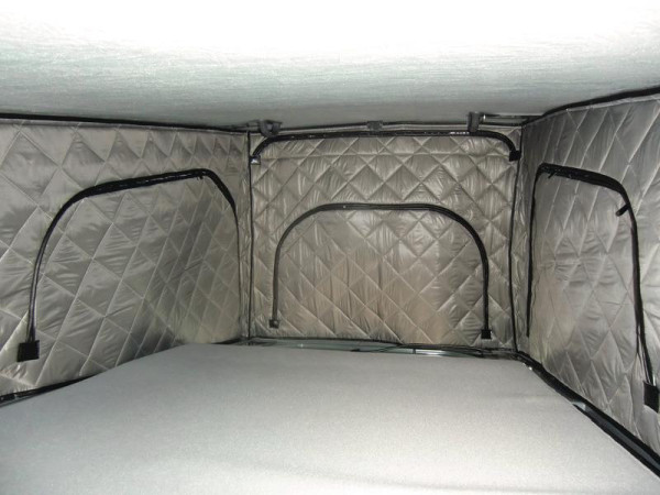 Vnitřní zateplení stanové látky pro zvedací střechu Reimo Easyfit – Mercedes-Benz Vito / V-Class / Metris (extra vysoké)