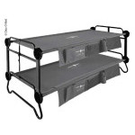 Postel kempingová DISC-O-BED XL, antracitová