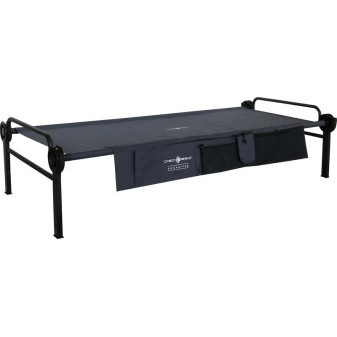 Postel kempingová DISC-O-BED SINGLE L, černá