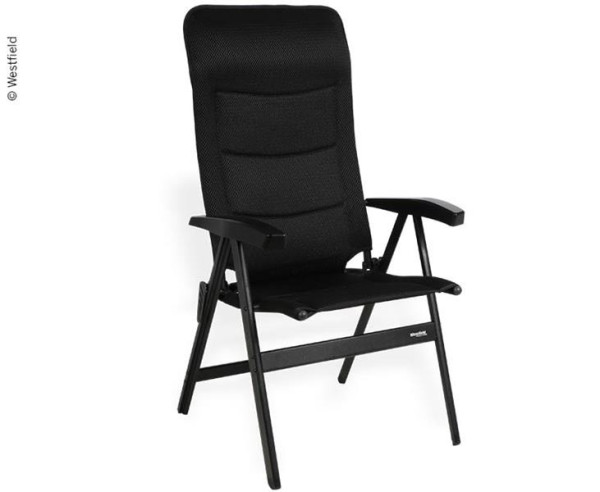 Židle kempingová WESTFIELD NOBLESSE DELUXE, černá