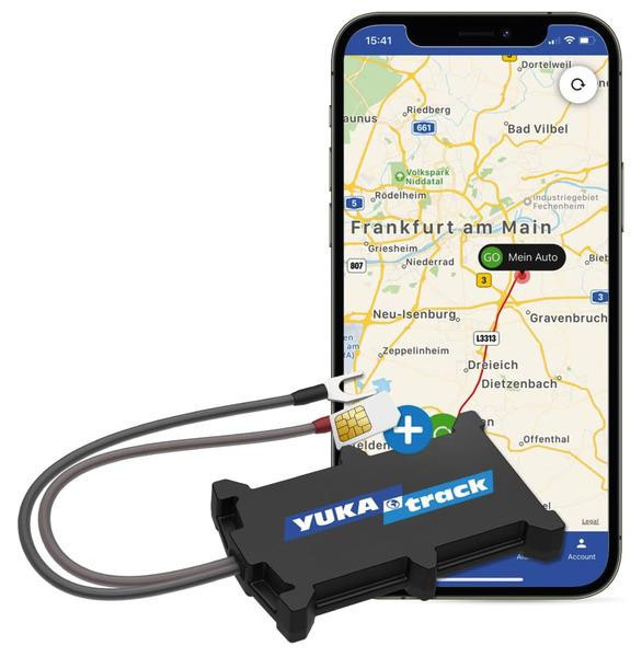GPS lokátor YUKAtrack easyWire (sledování v reálném čase, celá Evropa, včetně SIM a 12měsíčního paušálu)