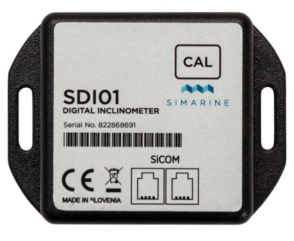 Měřič sklonu digitální SDI01 pro vyrovnání vozidla (dvouosý elektronický inklinometr, Plug-and-Play, přesnost ±1°, rozlišení 0,1°)