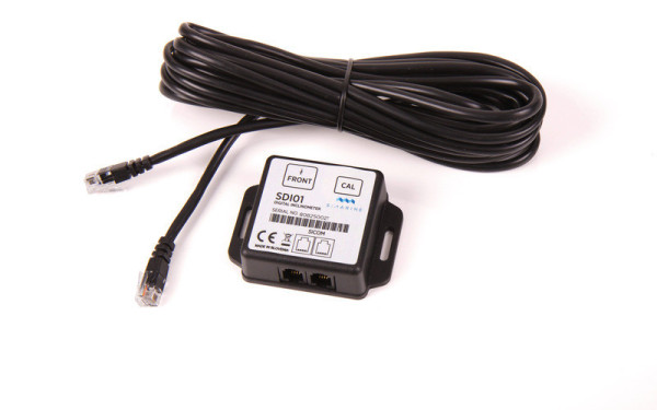 Měřič sklonu digitální SDI01 pro vyrovnání vozidla (dvouosý elektronický inklinometr, Plug-and-Play, přesnost ±1°, rozlišení 0,1°)
