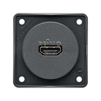 Zásuvka vestavěná HDMI, antracit