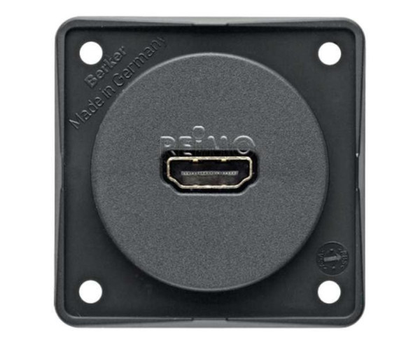 Zásuvka vestavěná HDMI, antracit