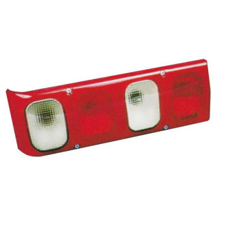 Svítilna zadní sdružená Jokon s couvacím světlem 385 × 130 mm (koncové, brzdové, směrové, mlhové a couvací světlo, 12 V, oboustranné)