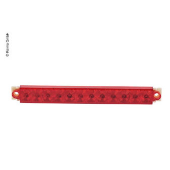Světlo LED brzdové, zadní 9-32V,2.0/0.3W IP67 500mm, kabel červený chrom