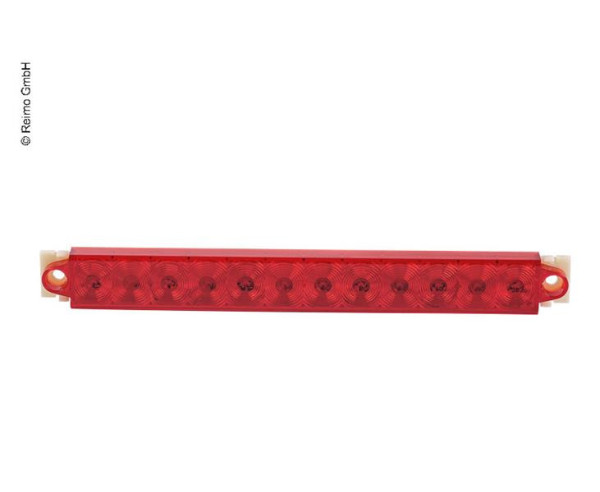 Světlo LED brzdové, zadní 9-32V,2.0/0.3W IP67 500mm, kabel červený chrom