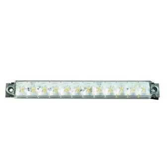 LED kontrolka Kat2a 9-32V,2.4W W IP67 500mm, kabel čirý chrom